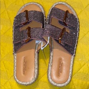 NWT American eagle sandals